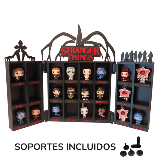 Expositor Stranger Things Funko Pop Kinder Joy Demogorgon Plegable